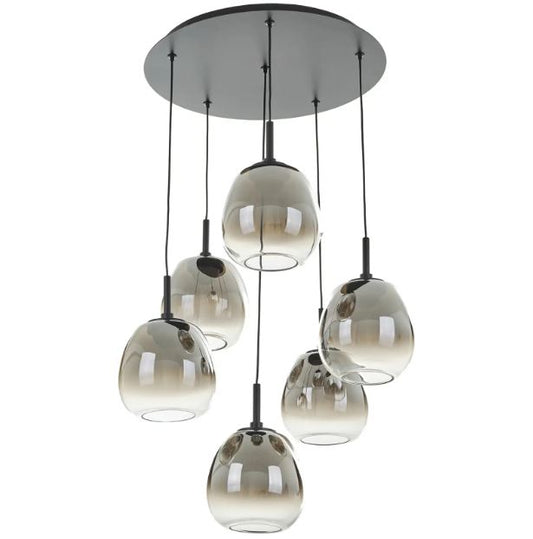 Полилей Erato, черен, led 30w, 4000k, 4243/R6