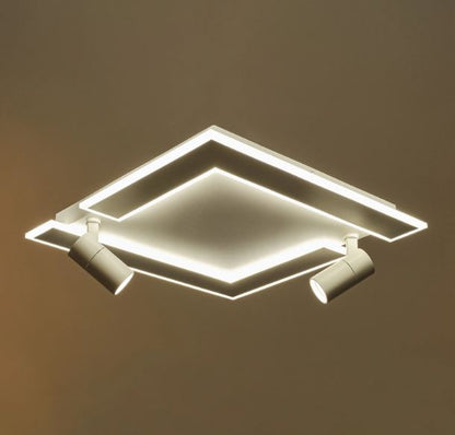Плафон Evora със смарт управление, бял, led 68w, 3000-6000k, 2826T