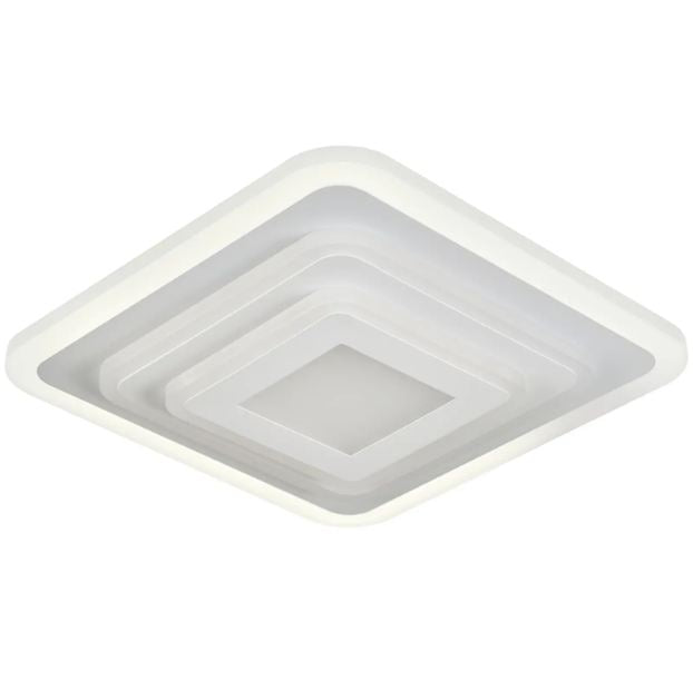 Плафон Holly, бял, led 37w, 4100lm, 3000-6000k, 4034