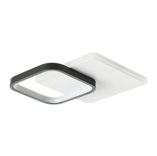 Плафон Aspen, черен, led 26w, 4000k, 2607/26w bk