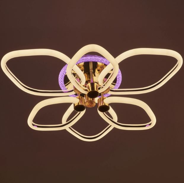 Плафон Arcadia, златен, led 150w, 3000-6000k, 2794