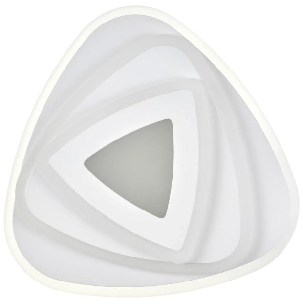 Плафон Holly, бял, led 31w, 2993lm, 3000-6000k, 4031
