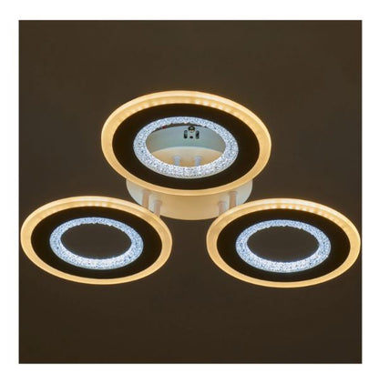 Плафон Pabo, бял, led 57w, 3000k-4000k-6000k, 2415
