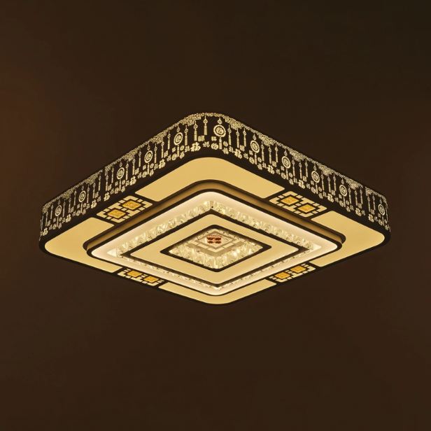 Плафон Anika със смарт управление, бял, led 85w, 3030T/85WS