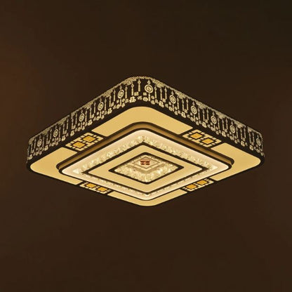 Плафон Anika със смарт управление, бял, led 85w, 3030T/85WS