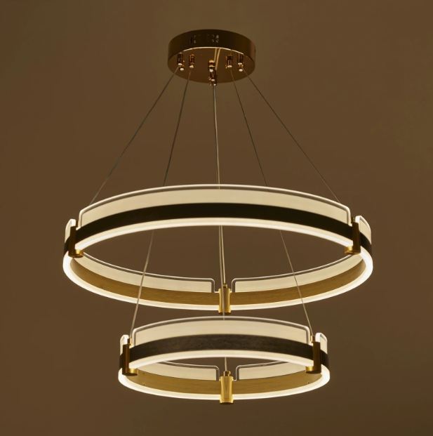 Полилей Aries, златен, led 244w, 3000-6000k, 2787/2S