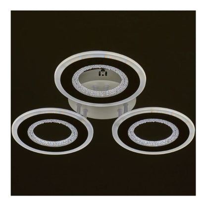 Плафон Pabo, бял, led 57w, 3000k-4000k-6000k, 2415