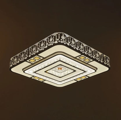 Плафон Anika със смарт управление, бял, led 85w, 3030T/85WS