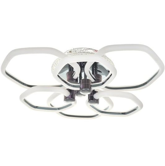 Плафон Arcadia, черен, led 150w, 9800lm, 3000-6000k, 2792