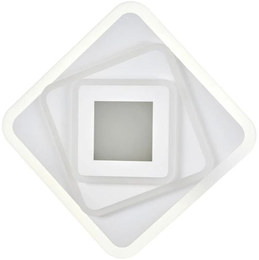 Плафон Holly, бял, led 38w, 3552lm, 3000-6000k, 4032