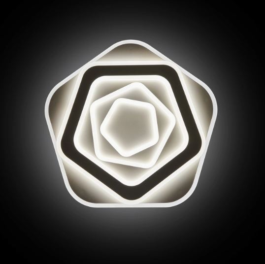 Плафон Orchid, бял, led 98w, 3000k-4000k-6000k, 2299