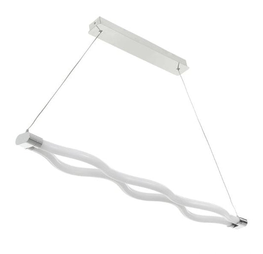 Полилей basset, бял, led 40w, 4000k, 2232