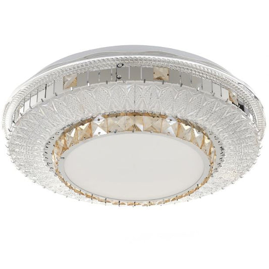 Плафон Porto Novo, хром, led 75W, 3000k-4000k-6500k, 2843