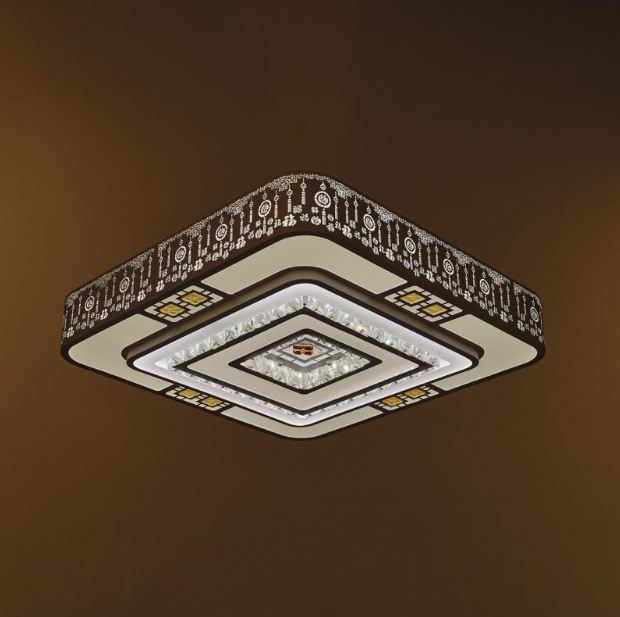 Плафон Anika със смарт управление, бял, led 85w, 3030T/85WS