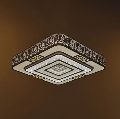 Плафон Anika със смарт управление, бял, led 85w, 3030T/85WS