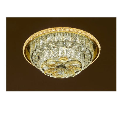 Плафон Helan, злато, led 40w, 3000k-4000k-6000k, 2614/40w