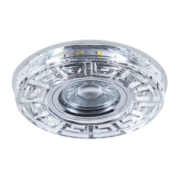 Кристална луна, хром, led 2w, 4000k, 1x40w, 1500/r ch