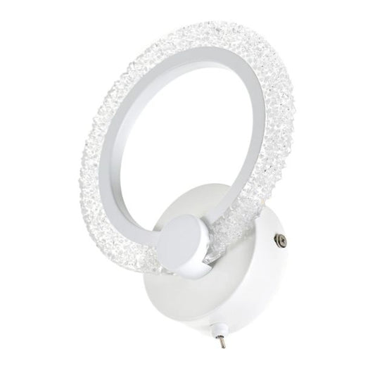 Аплик Globo, бял, led 9w, 3000k-4000k-6000k, 2413/1W