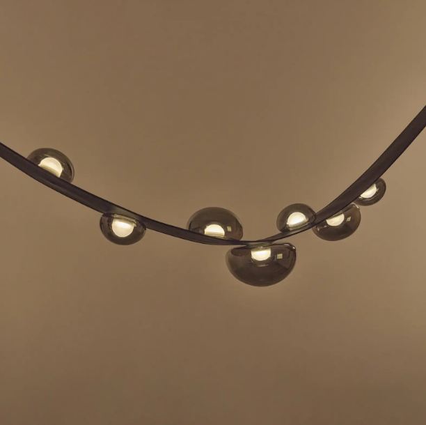 Полилей Cupola, черен, led 21w, 3000k, 4228/7