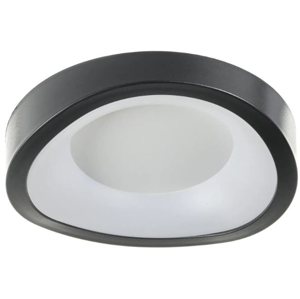 Плафон Prism, черен, led 15w, 801lm, 3000-6000k, 4030 bk
