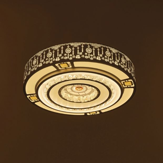 Плафон Anika със смарт управление, бял, led 51w, 3030T/51WR