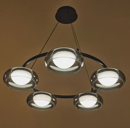 Полилей със смарт управление Novice, черен, led 88W, 4767lm, 3000-6000k, 4019/5p bk