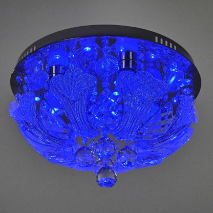 Плафон Natali, хром, led RGB 9w+4xe27, 3078/40 ch