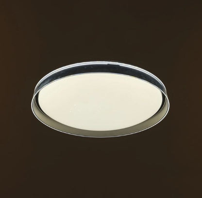 Плафон със смарт управление Ariel, черен, led 96w, 3000-6000k, 2887T/450 BK