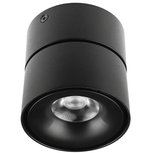 Луна за външен монтаж Speckle, черен, led 10w, 1000lm, 3000-6000k, 3000 bk