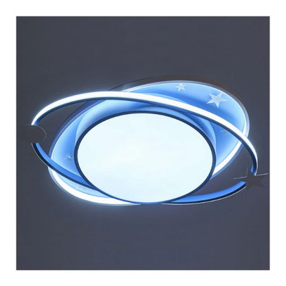 Плафон Planets, син, 3000k-4000k-6000k, led 87w, 2448