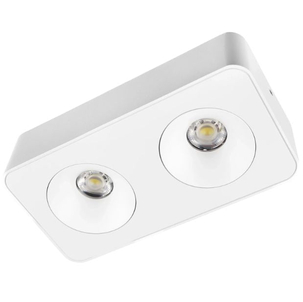 Луна за външен монтаж Sublime, бял, led 23w, 2300lm, 3000-6000k, 3018/24 wh