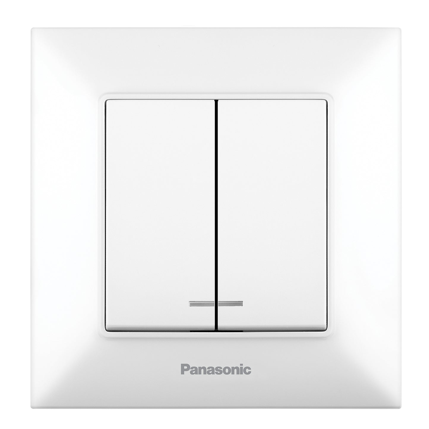 PANASONIC - Сериен ключ светещ Panasonic Arkedia Slim бял WNTC0010-2WH