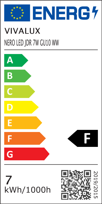 LED ЛАМПА NERO LED ∙ JDR ∙ 7W ∙ 560LM ∙ GU10 ∙ 3000K / 005061