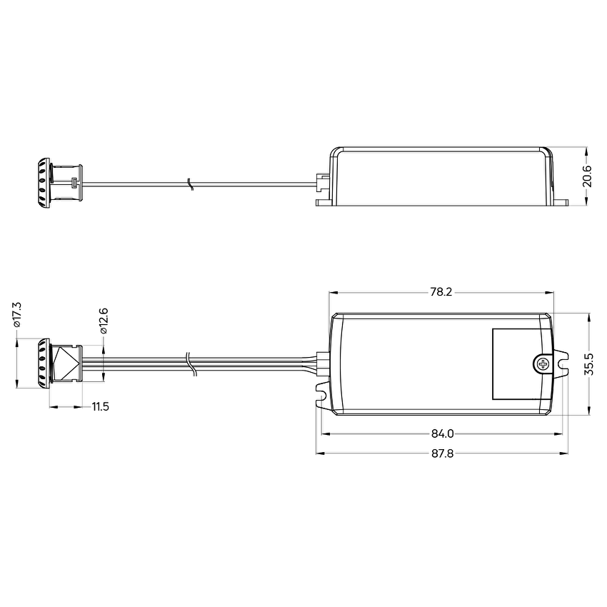 Сензор за близост 500W/200W, 220-240V AC / SB