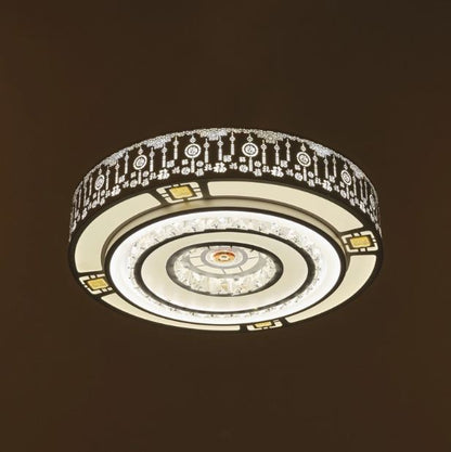 Плафон Anika със смарт управление, бял, led 51w, 3030T/51WR