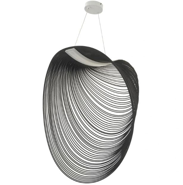 Полилей Void, черен, led 24w, 3000k, 4227/800 BK