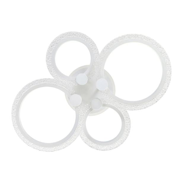 Плафон Globo, бял, led 36w, 3000k-4000k-6000k, 2413/4