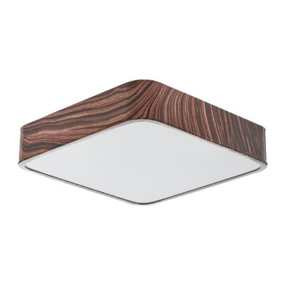 Метален плафон, тъмно кафяв, led 26w, 4000k, 2032a/30