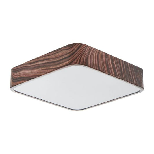 Метален плафон, тъмно кафяв, led 26w, 4000k, 2032a/30