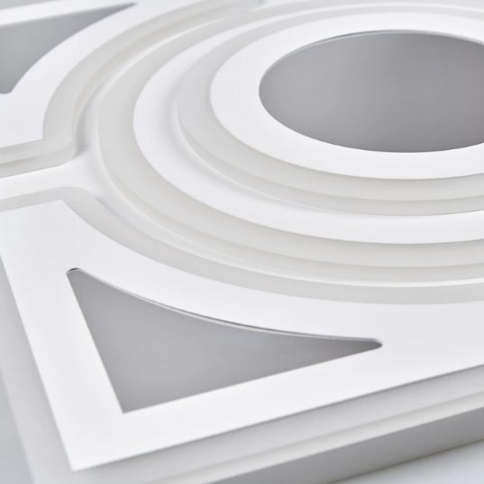 Плафон Lilium, бял, led 98w, 3000k-4000k-6000k, 2300