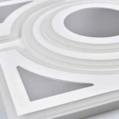 Плафон Lilium, бял, led 98w, 3000k-4000k-6000k, 2300