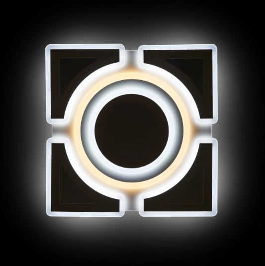 Плафон Lilium, бял, led 98w, 3000k-4000k-6000k, 2300