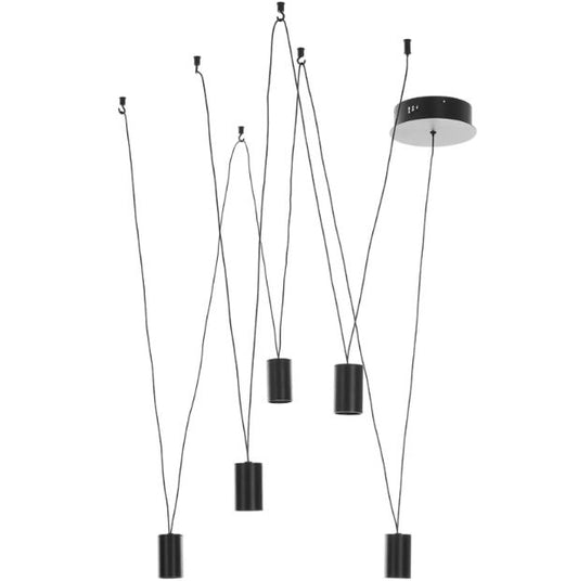 Полилей Atlas, черен, led 25w, 3000k, 4169/5 BK