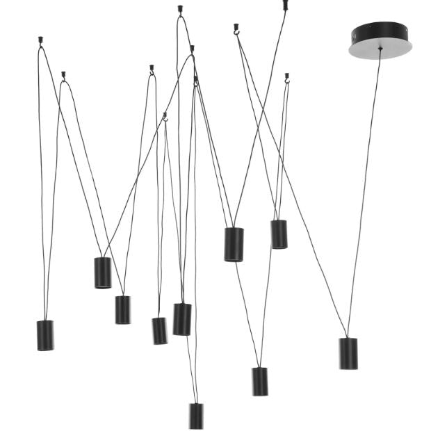 Полилей Atlas, черен, led 50w, 3000k, 4169/10 BK