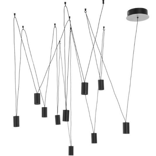 Полилей Atlas, черен, led 50w, 3000k, 4169/10 BK