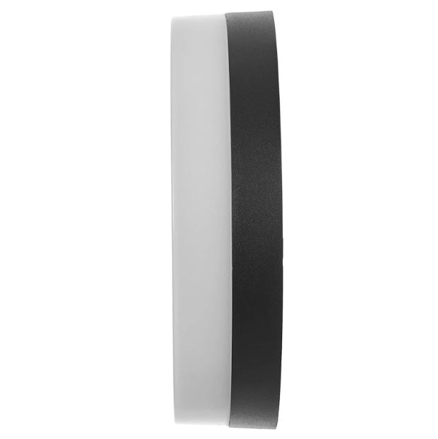 Плафон Hasle R, черен, led 18w, 4000k, 1800lm, 2967/18w bk
