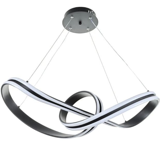 Полилей Taurus, черен, led 108w, 4000k, 2306 bk