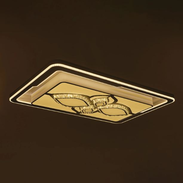 Плафон Lia със смарт управление, бял, led 440w, 3022T/220W