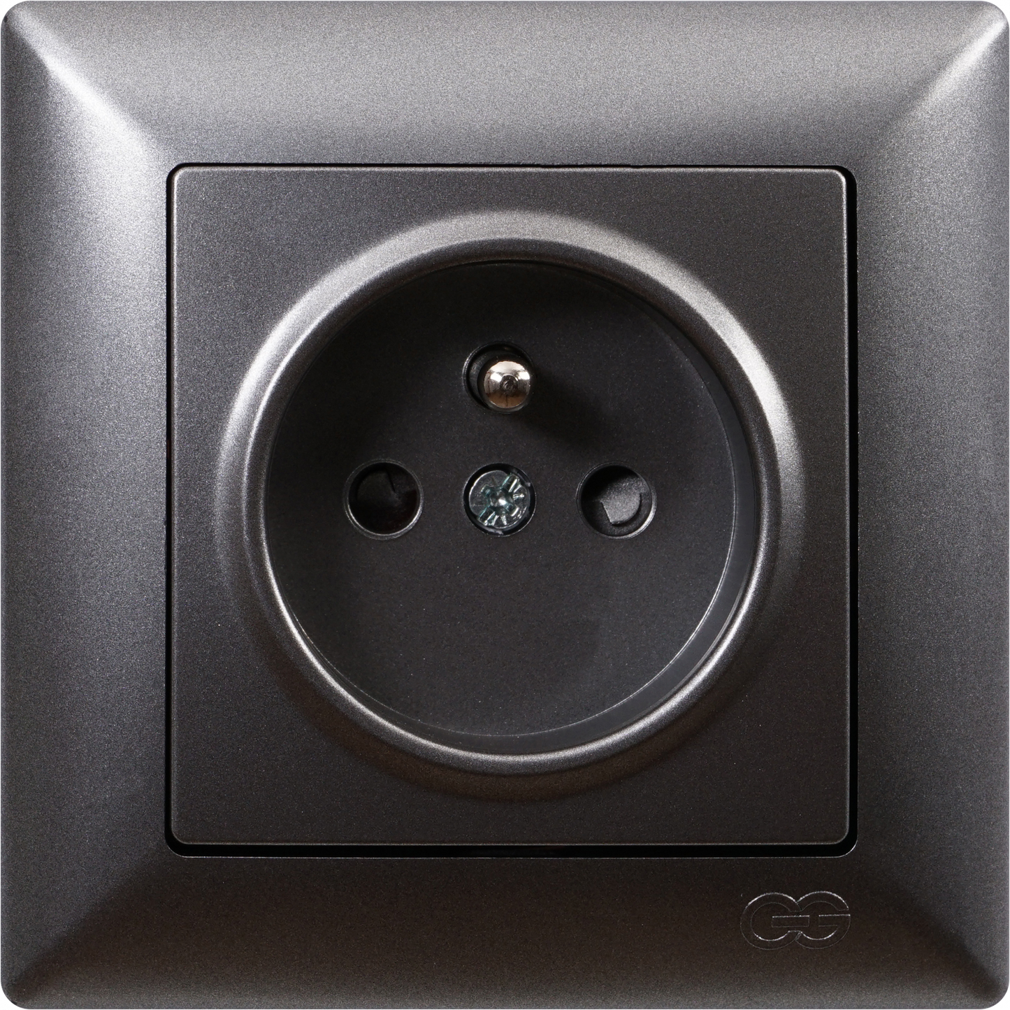 Контакт UPS Visage тъмносив / 409618