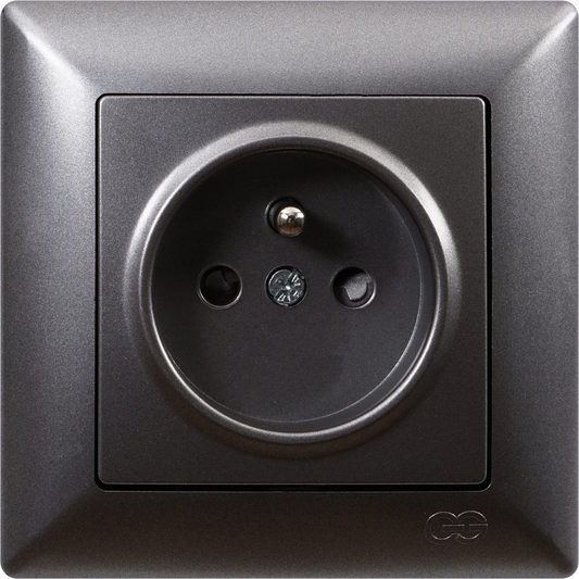 Контакт UPS Visage тъмносив / 409618